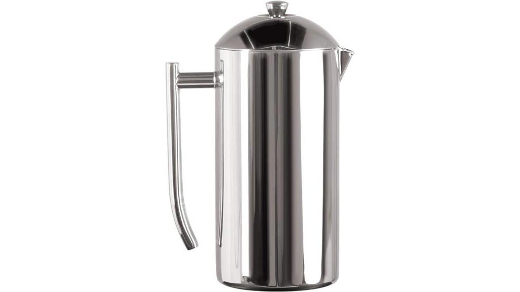 stylish stainless steel coffee - 5 Best French Press Coffee Makers For Your Perfect Morning Brew