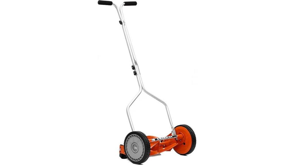 14 inch push reel mower