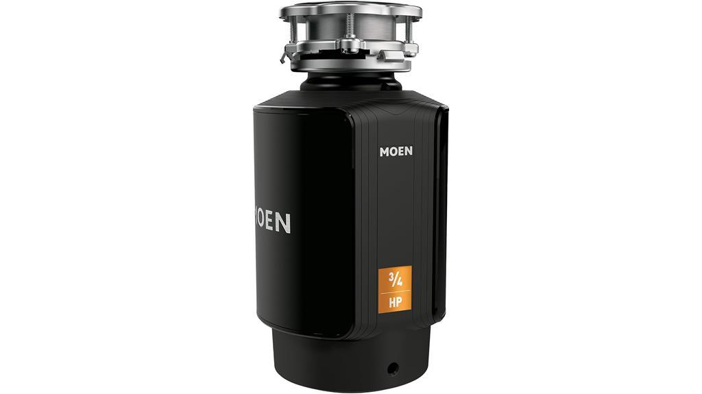 high powered moen garbage disposal