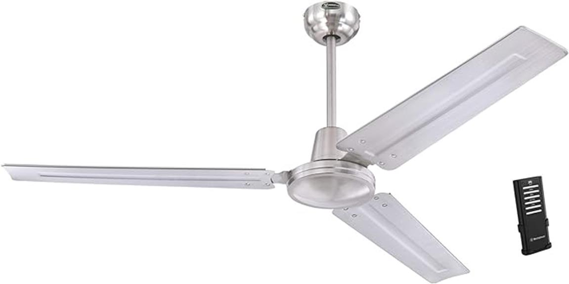 industrial style ceiling fan