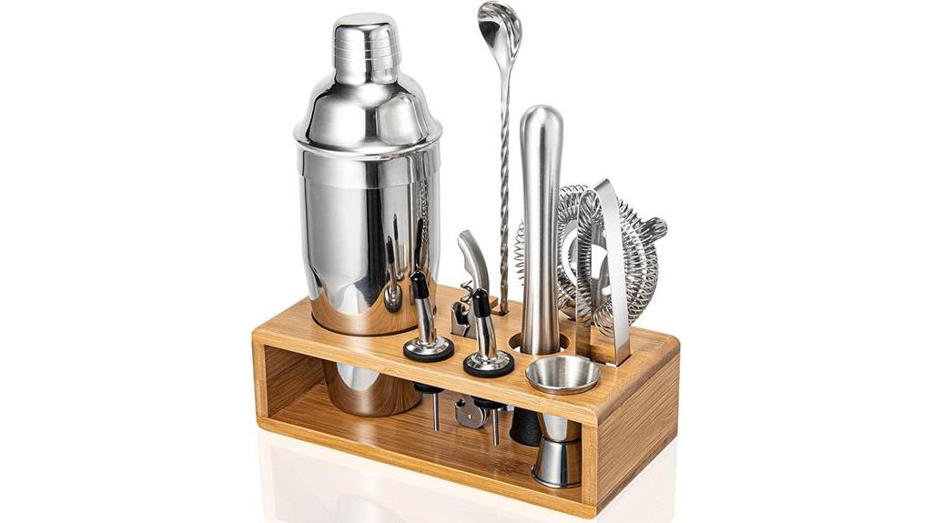 10 piece cocktail shaker set