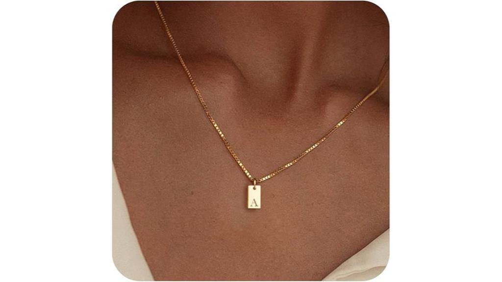 14k gold plated necklaces