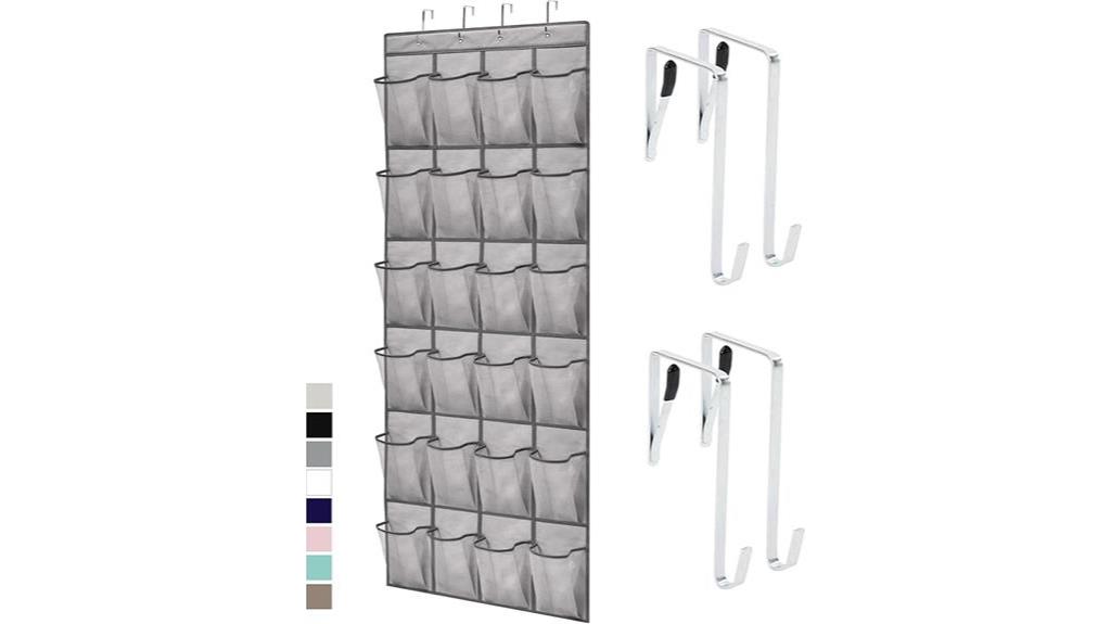 24 pocket shoe organizer