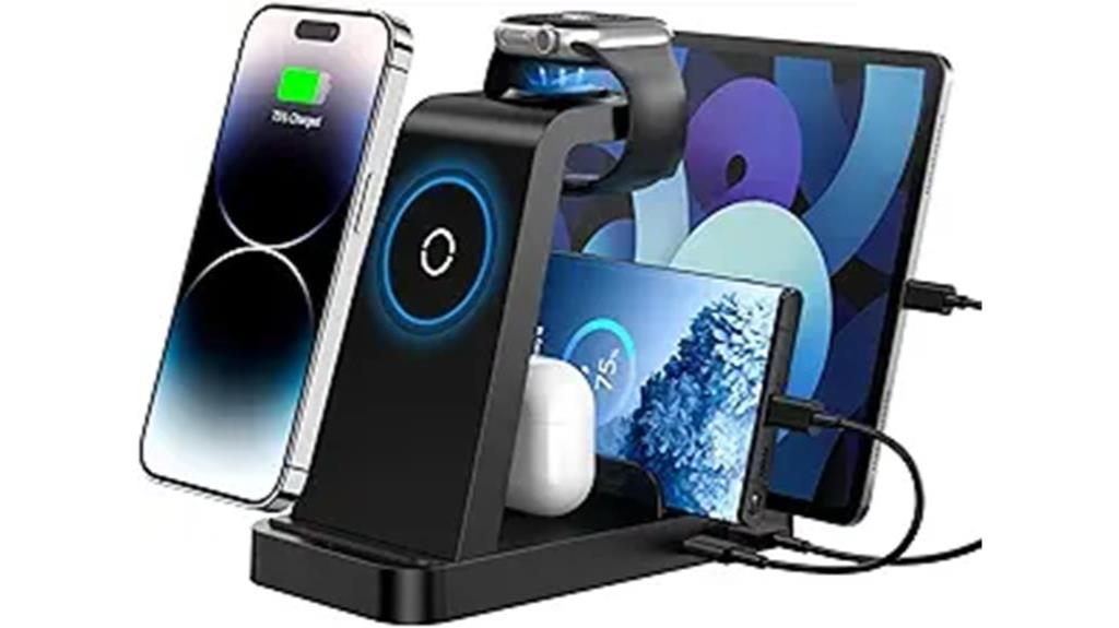 5 in 1 wireless charging station