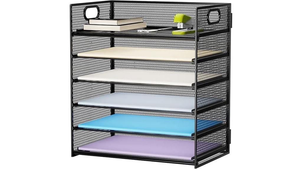 6 tier mesh organizer