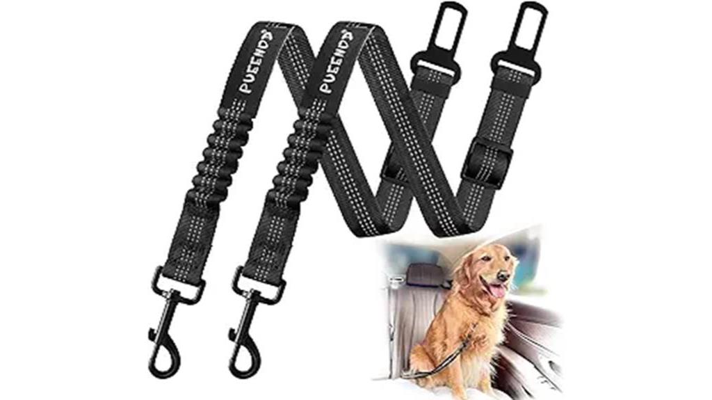 adjustable dog seat belt