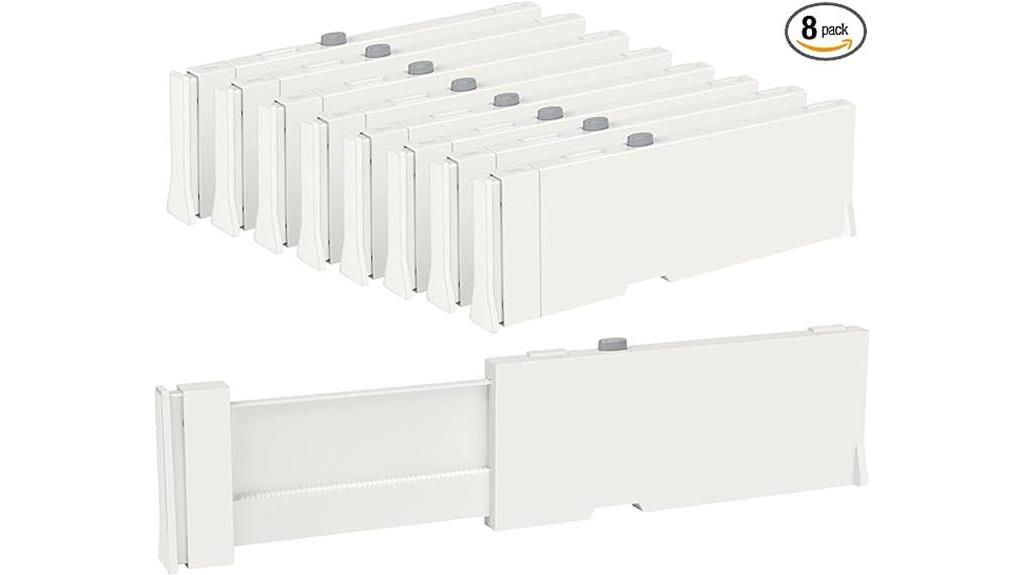 adjustable drawer dividers pack