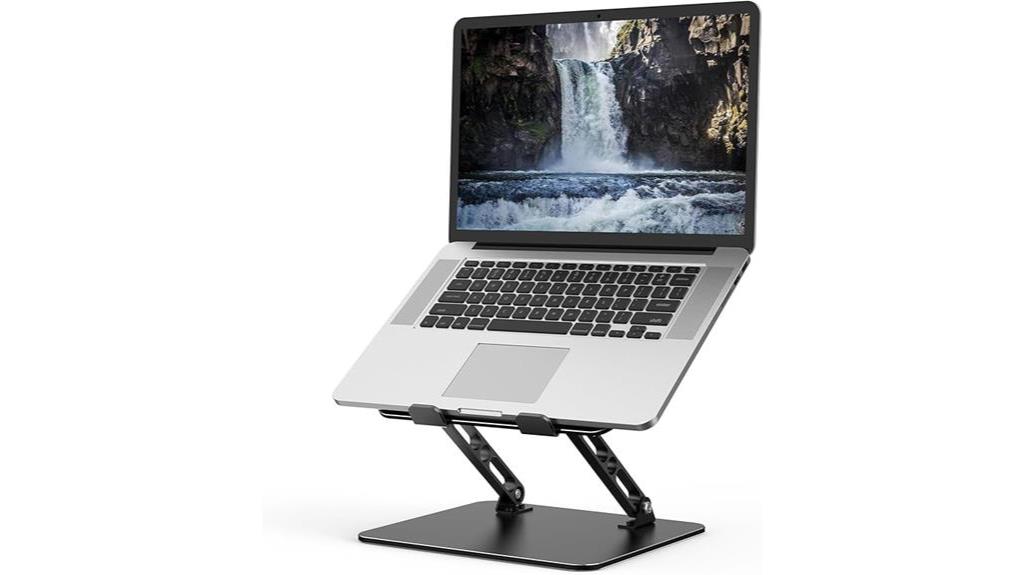 adjustable metal laptop stand