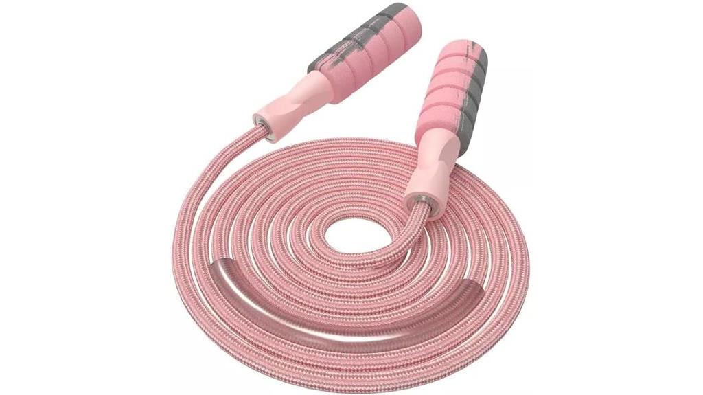 adjustable weighted jump rope