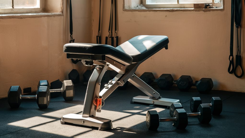 adjustable workout bench feature