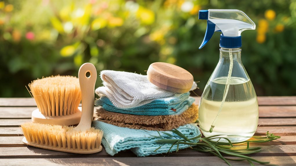 adopt eco friendly cleaning supplies