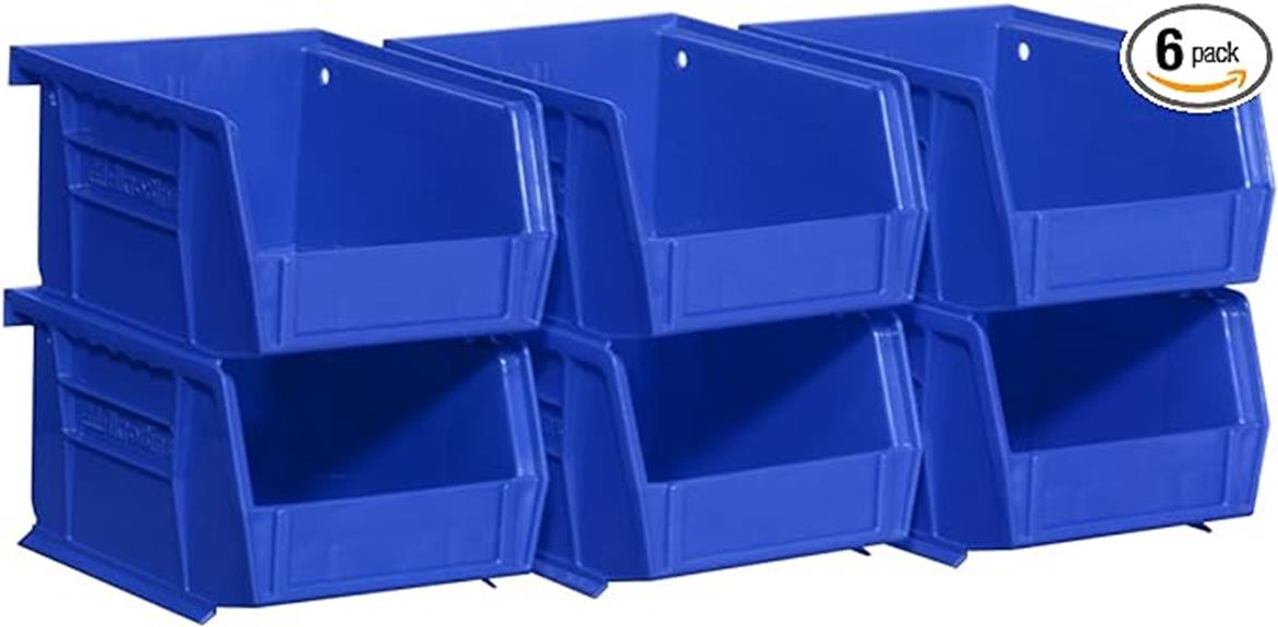 akro mils storage bins pack