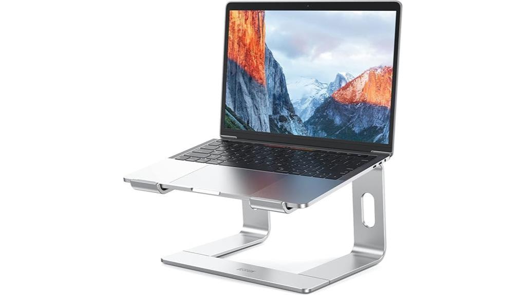 aluminum laptop stand adjustable