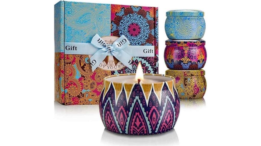 aromatherapy candle gift set