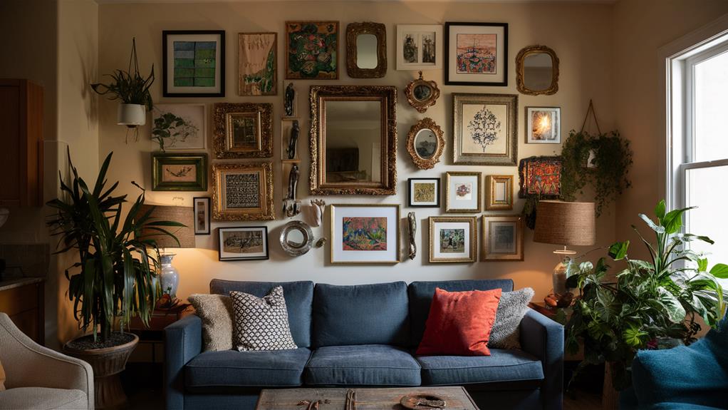 artistic home decor display