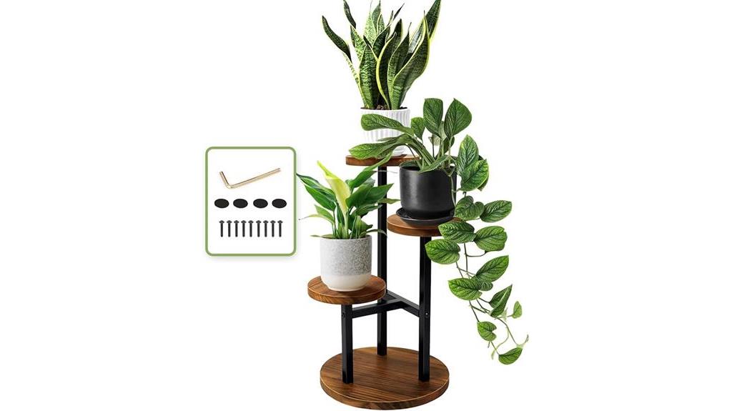 augosta 3 tier plant stand