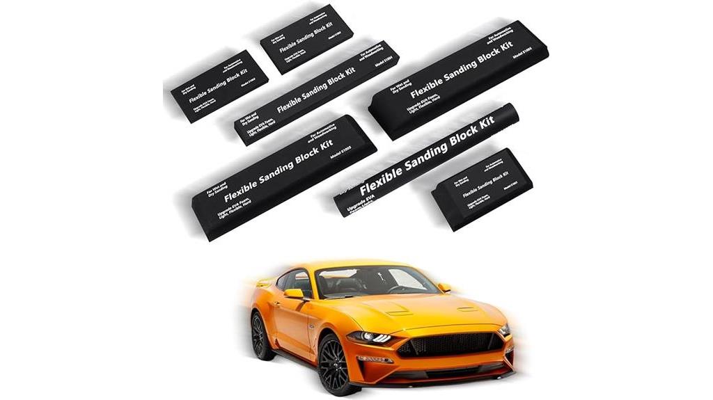 auto body sanding block kit