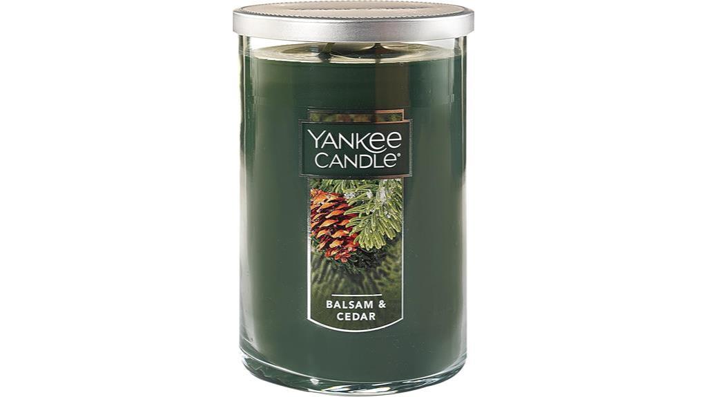 balsam cedar candle tumbler