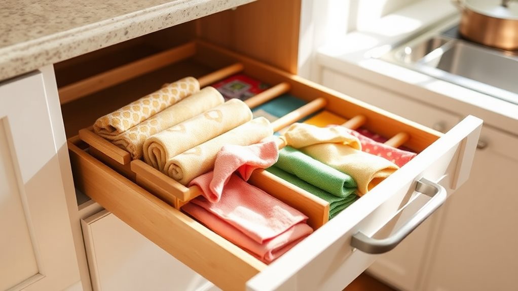 bathroom organization with style