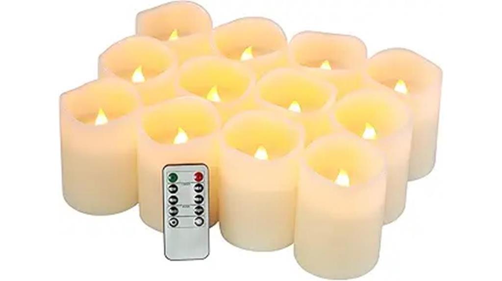 battery operated candle set