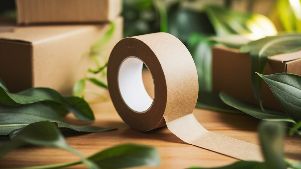 biodegradable adhesive tape option