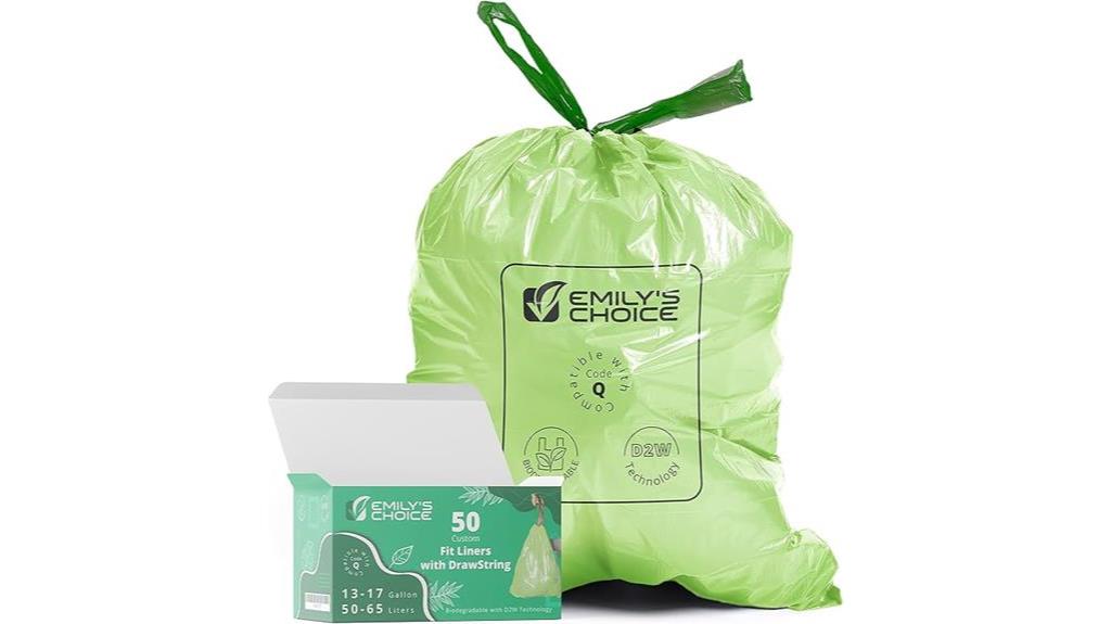 biodegradable trash bags q