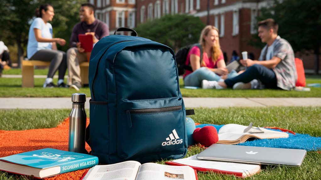 black adidas classic backpack