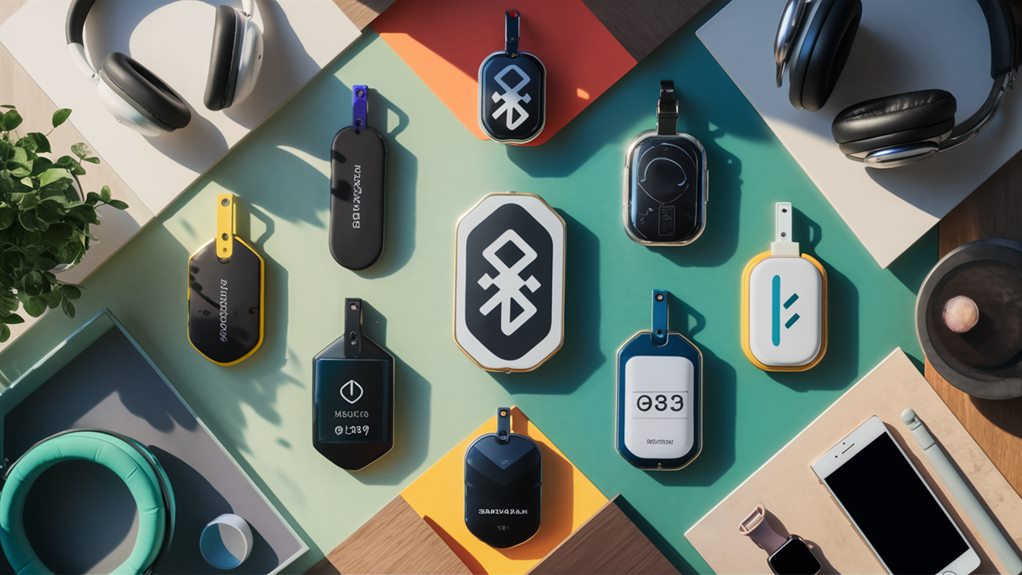 bluetooth enabled lost item trackers