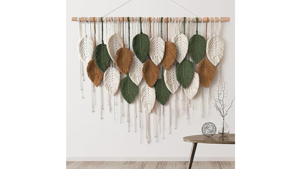 boho macrame wall tapestry