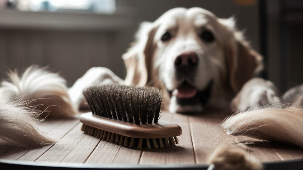 brushes with stiff bristles