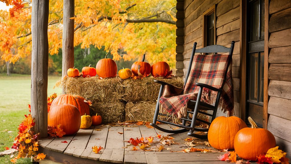 budget friendly autumn outdoor decor