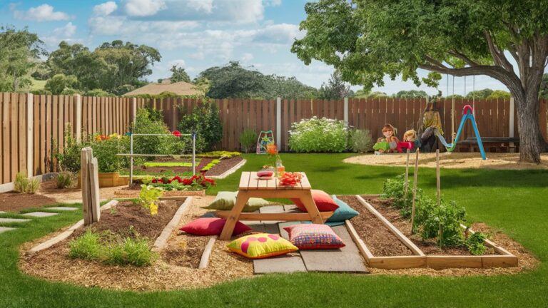 budget friendly family backyard landscaping