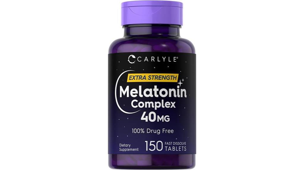 carlyle melatonin complex tablets