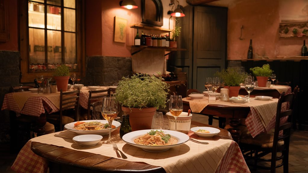 charming italian dining experience
