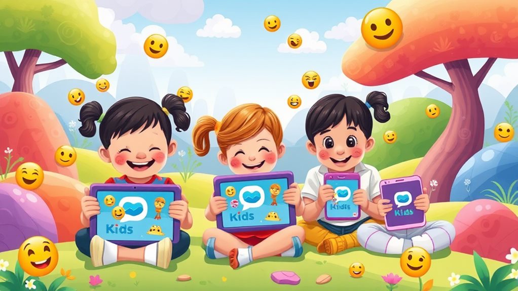 child friendly messaging app