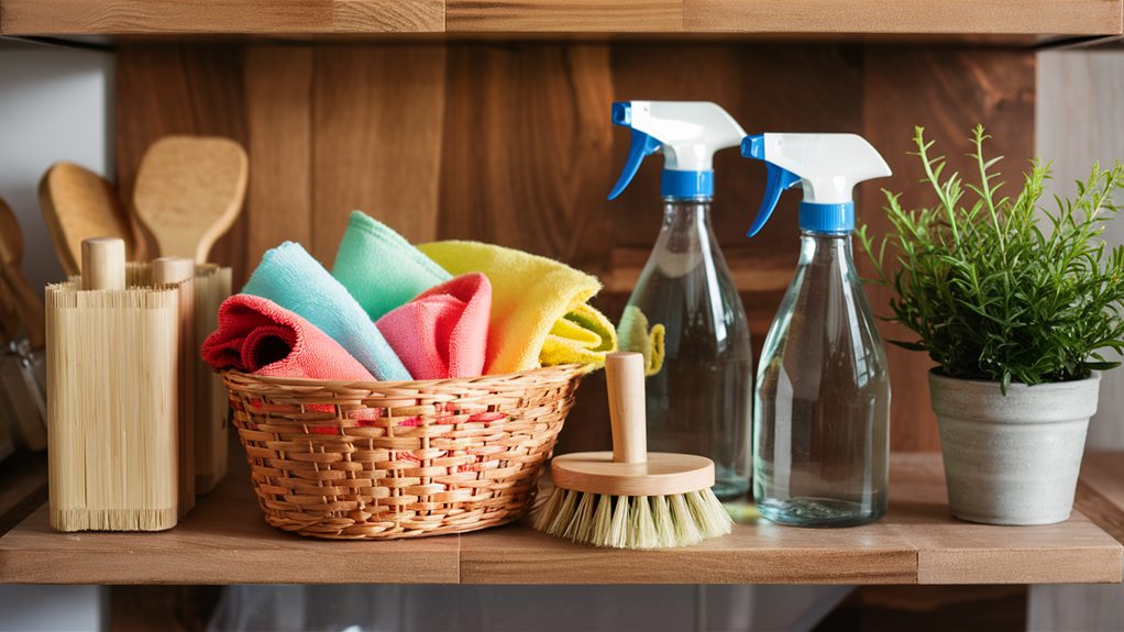 choose eco friendly cleaning supplies