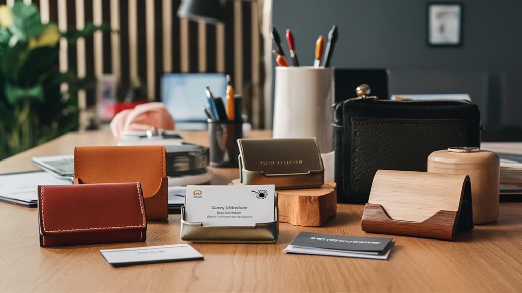 choosing a business card holder