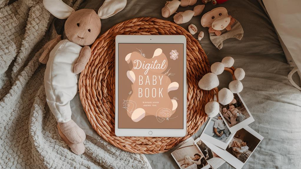 choosing a digital baby book