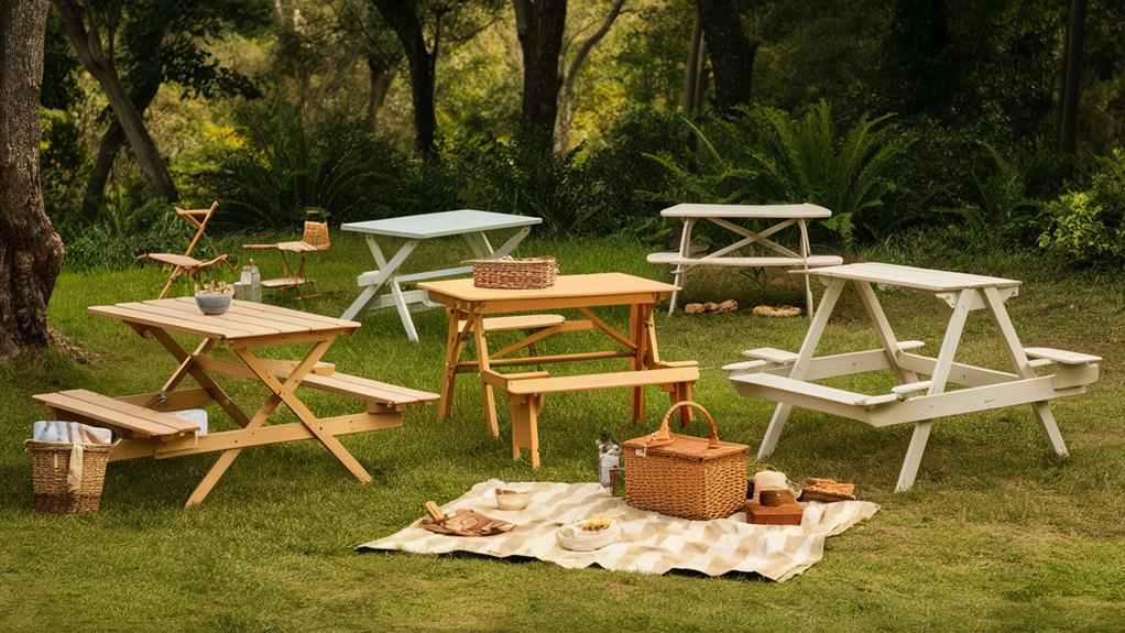 choosing a foldable picnic table