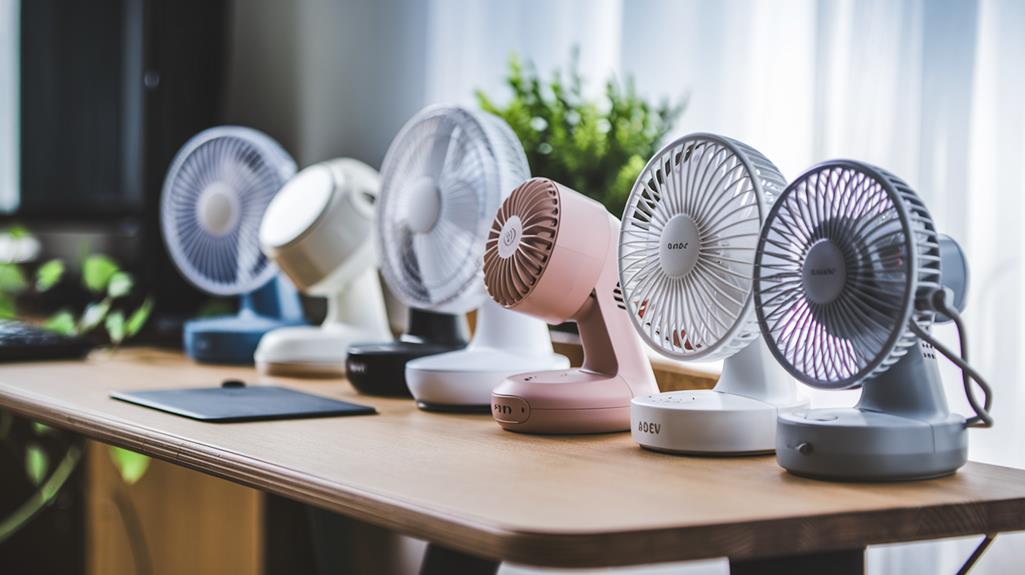 choosing a mini desk fan