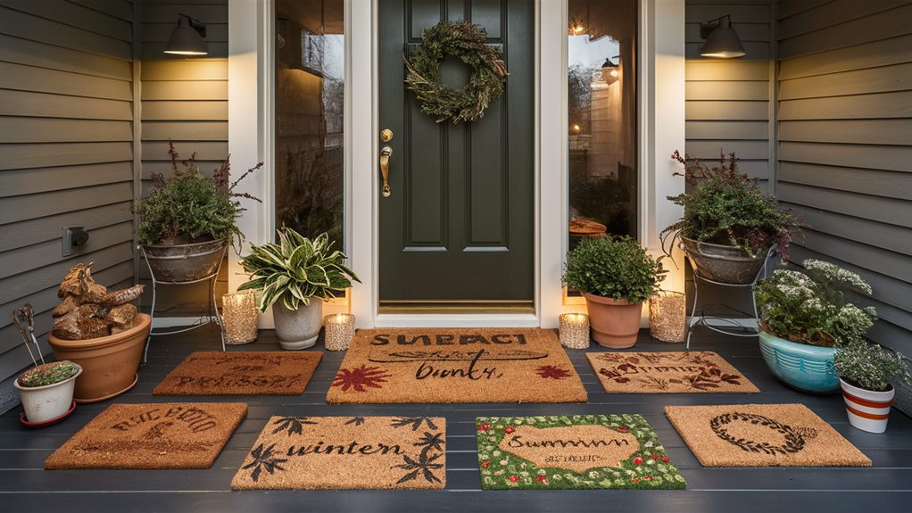 choosing a seasonal doormat