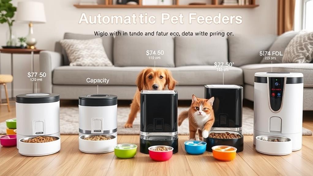 choosing an automatic pet feeder