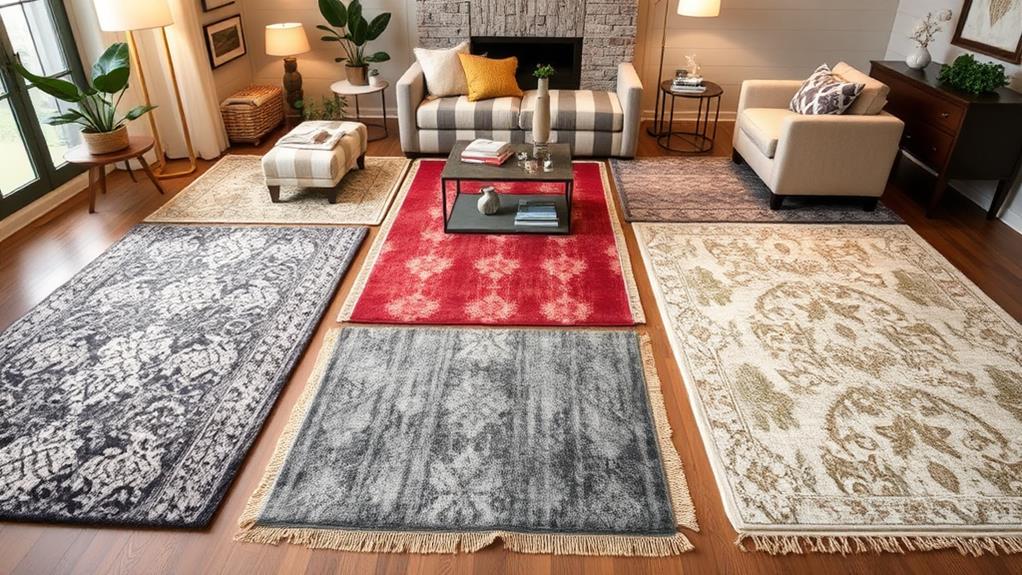 choosing area rugs factors