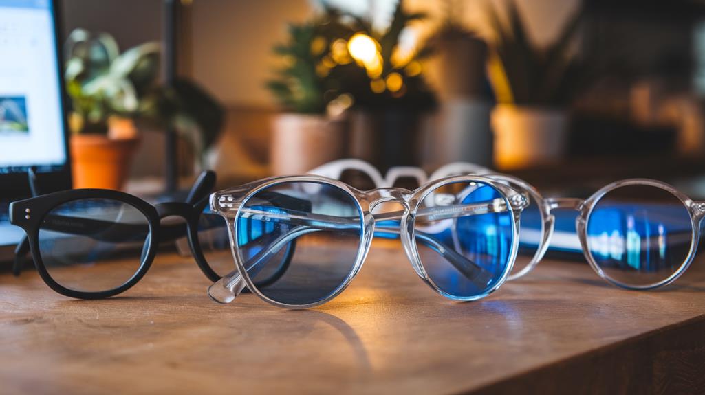 choosing blue light glasses