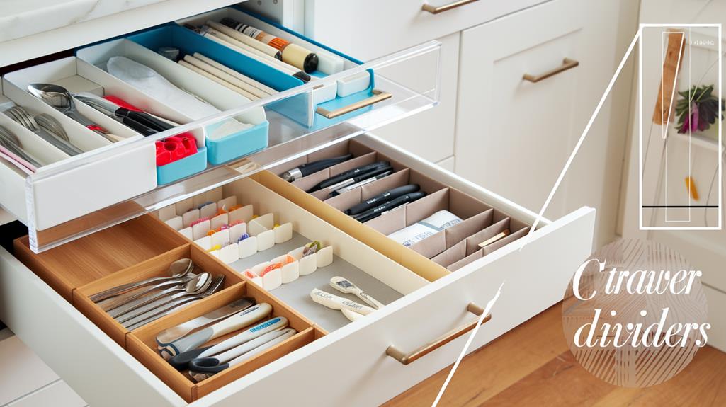 choosing clutter free drawer dividers