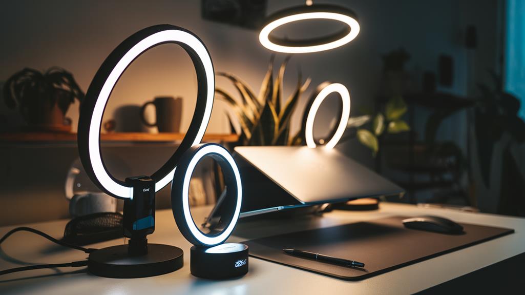 choosing desk ring light