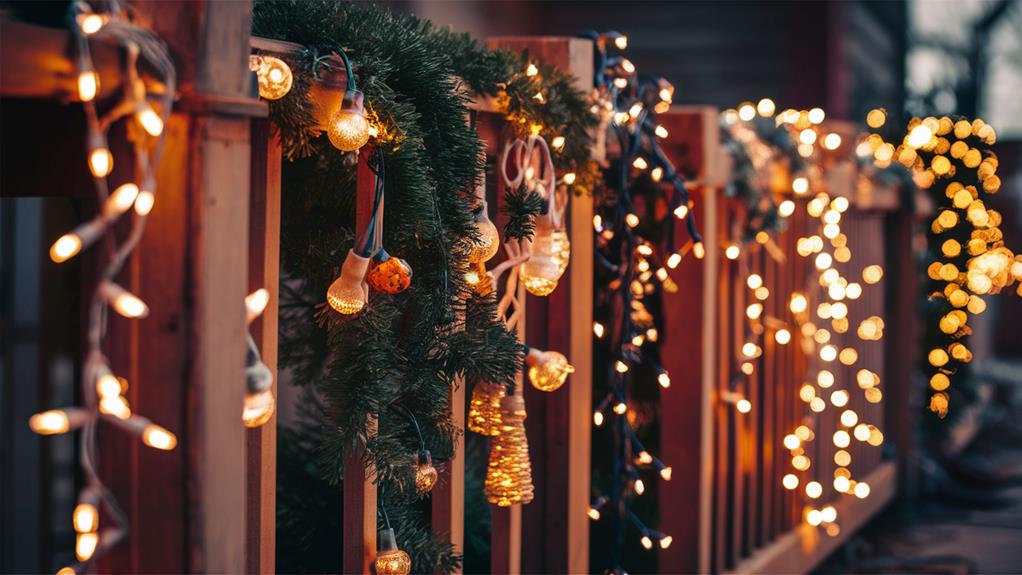 choosing festive string lights