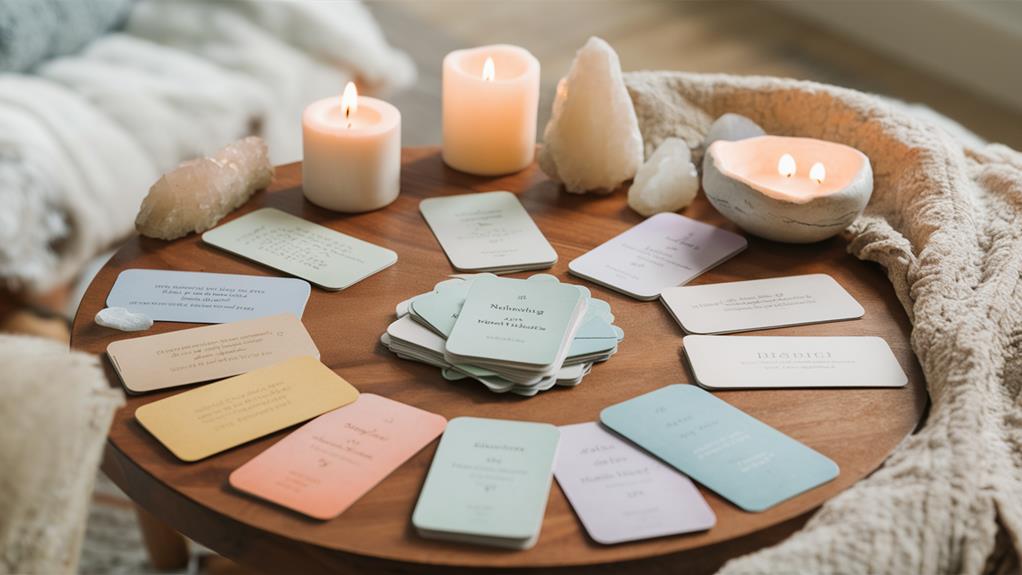 choosing guided meditation cards