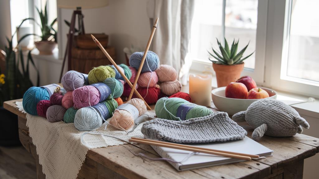 choosing knitting starter kit