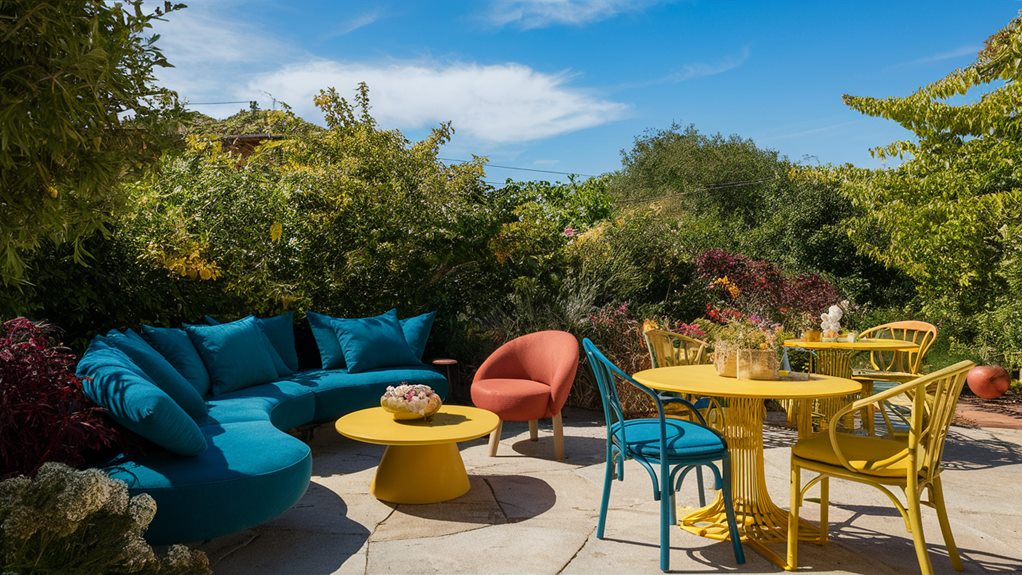 choosing outdoor furniture colors